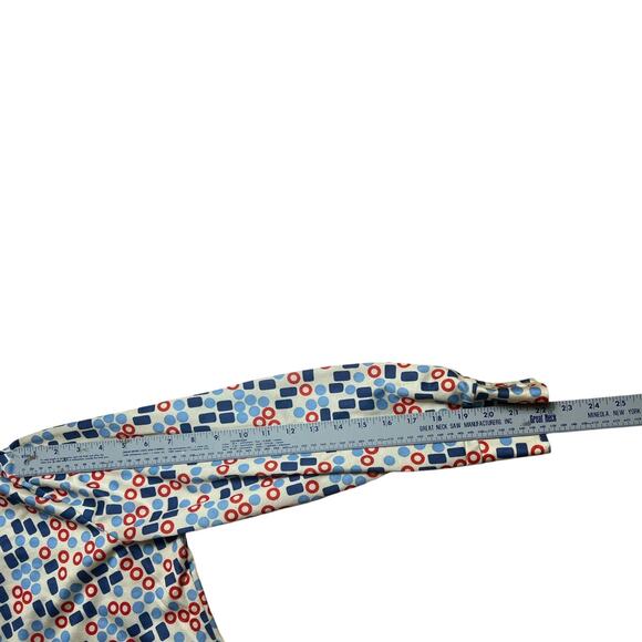 VINTAGE 70s Mod Dagger Collar Disco Shirt MCM Susan Scott Size 10 Women’s - Picture 6 of 8